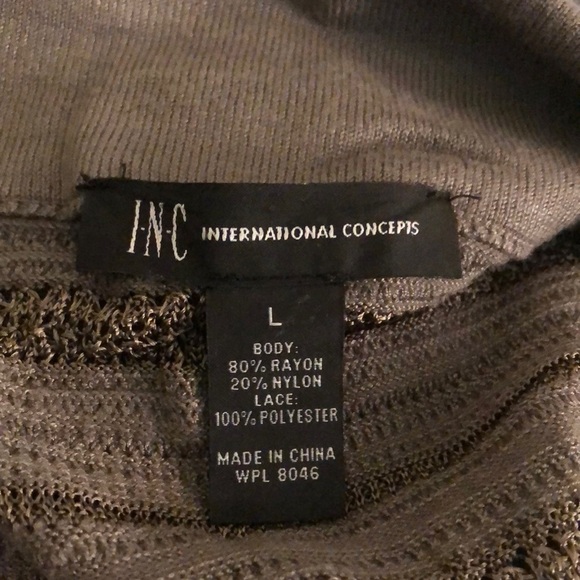 LAST CHANCE💄 I.N.C International Concepts Off the Shoulder Sweater, size Large - Picture 6 of 6